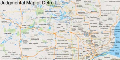 Spriedumiem kartes Detroit