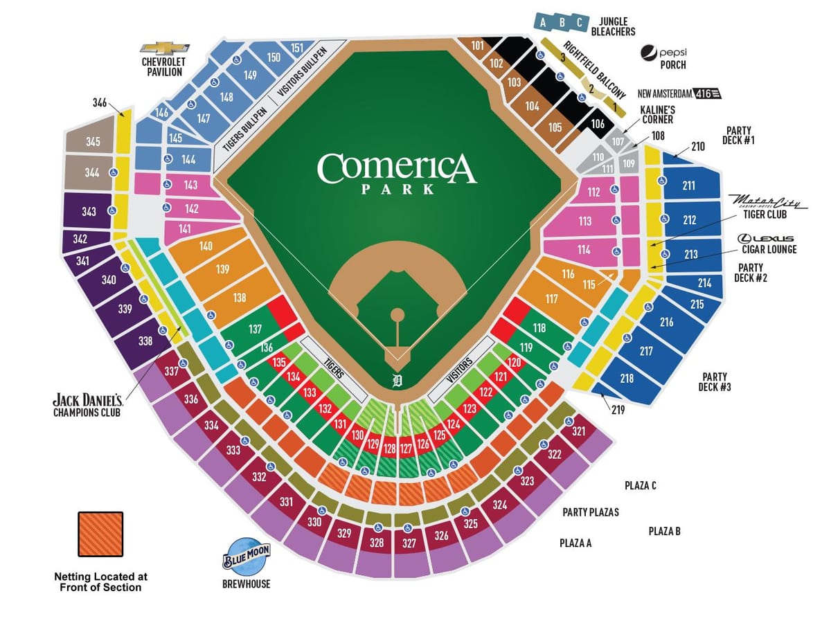 kartes comerica park